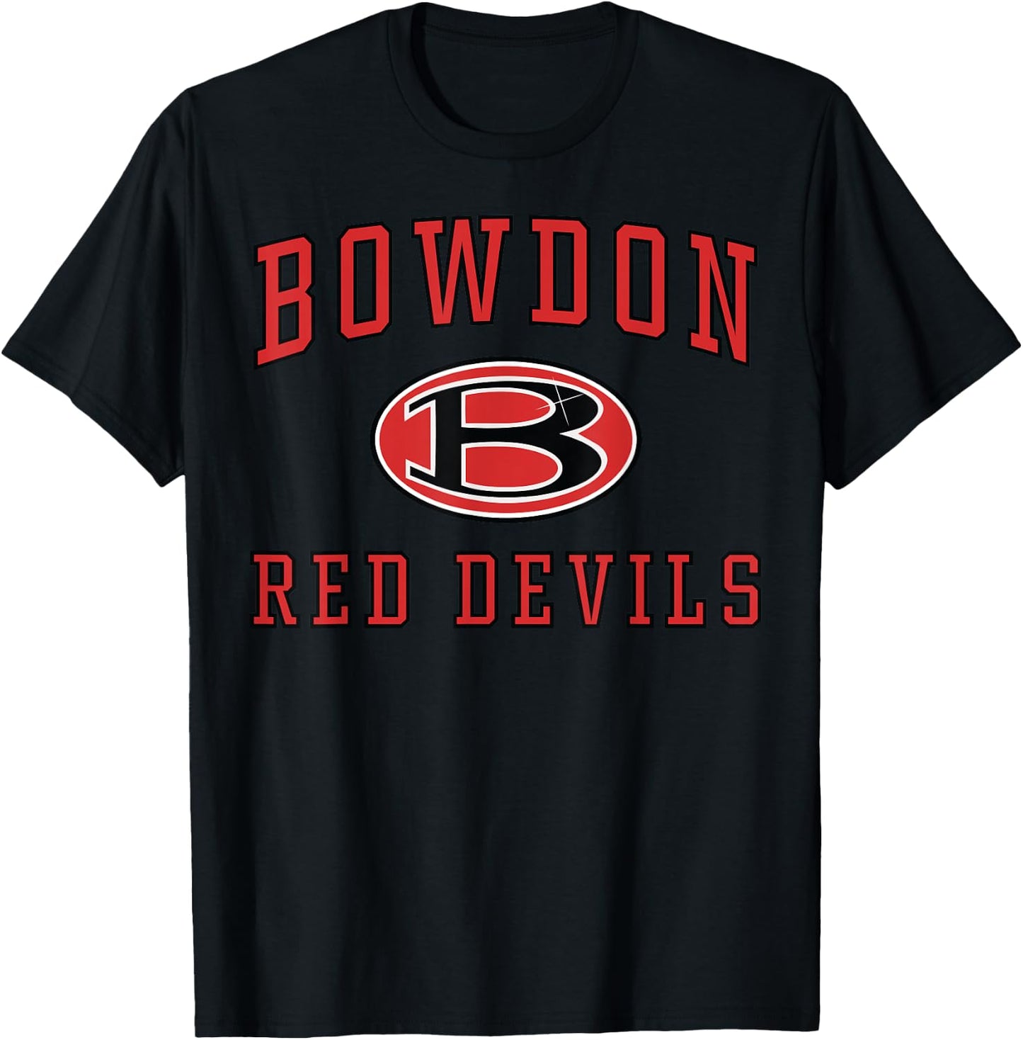 Bowdon High School Red Devils T-Shirt - T-Shirt | Black