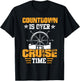 Countdown Is Over It's Cruise Time Cruising Lover Cruiser T-Shirt - T-Shirt | Black