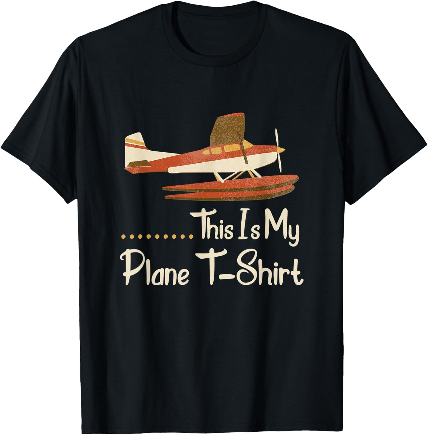 This is my Plane Pilot T-Shirt - T-Shirt | Black