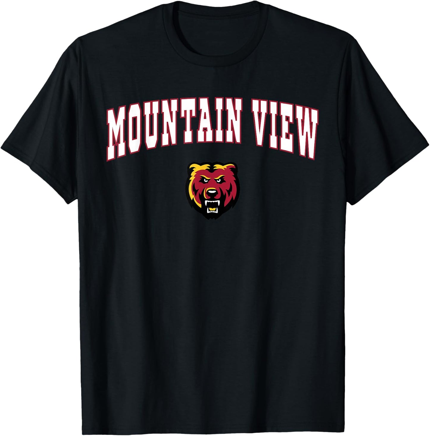 Mountain View High School Bruins T-Shirt - T-Shirt | Black