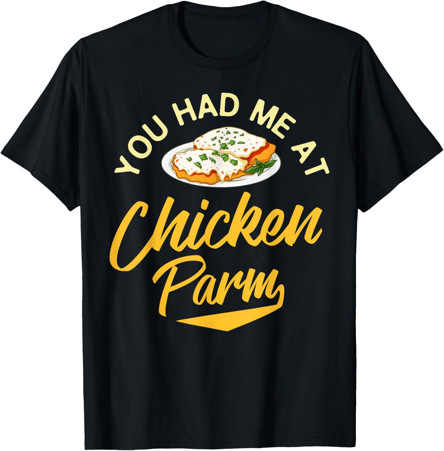 Chicken Parm Gift Parmigiana Parmesan Italian T-Shirt - T-Shirt | Black
