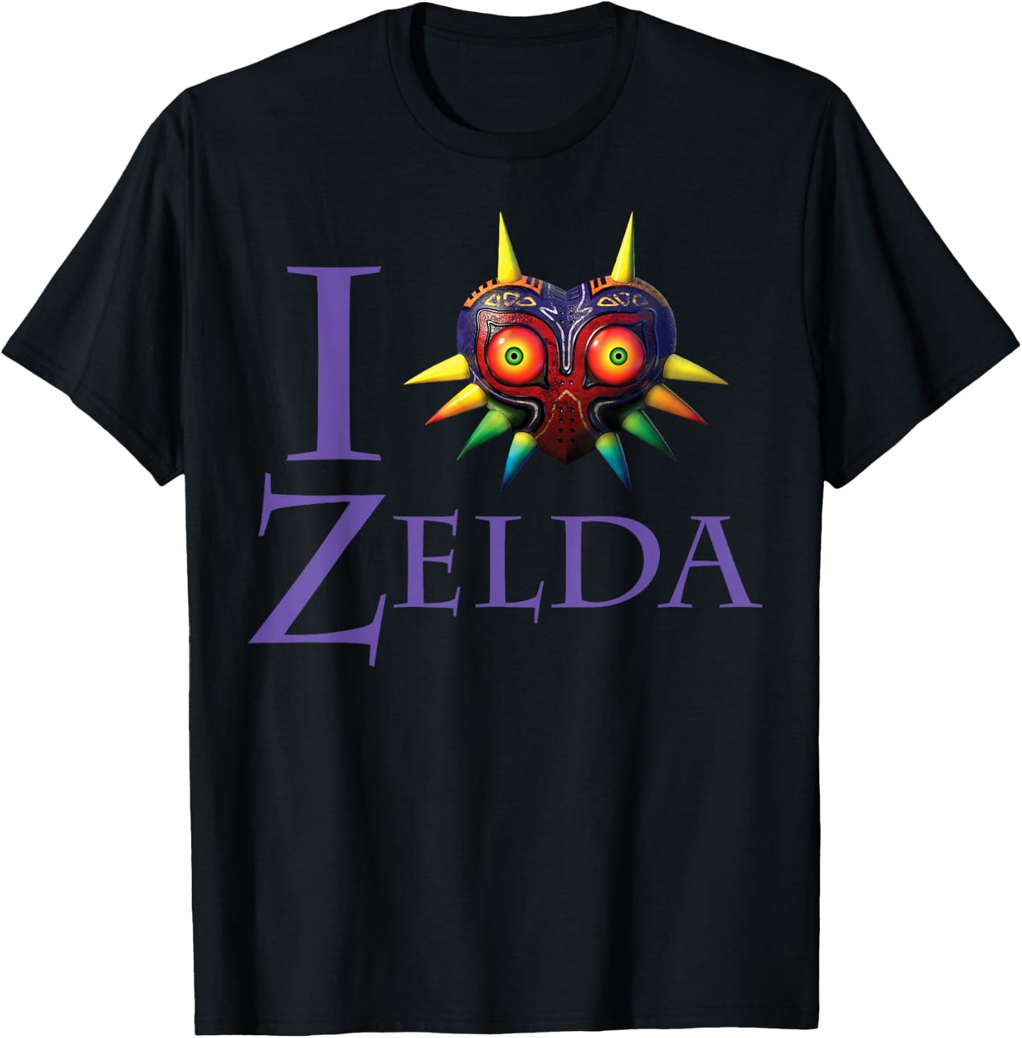The Legend of Zelda Majora's Mask Love The Legend of Zelda T-Shirt - T-Shirt | Black