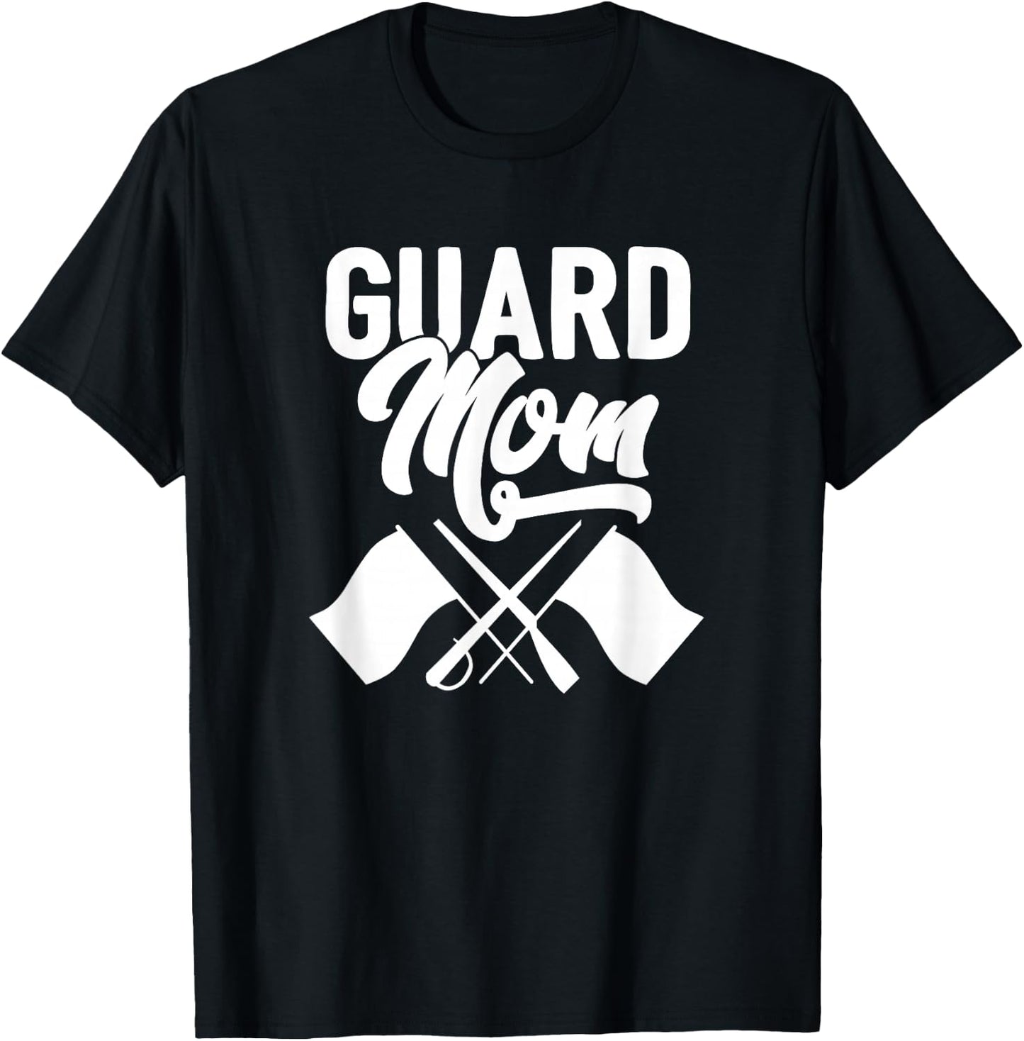 Color Guard Gift Guard Mom Colorguard Mother Gift T-Shirt - T-Shirt | Black