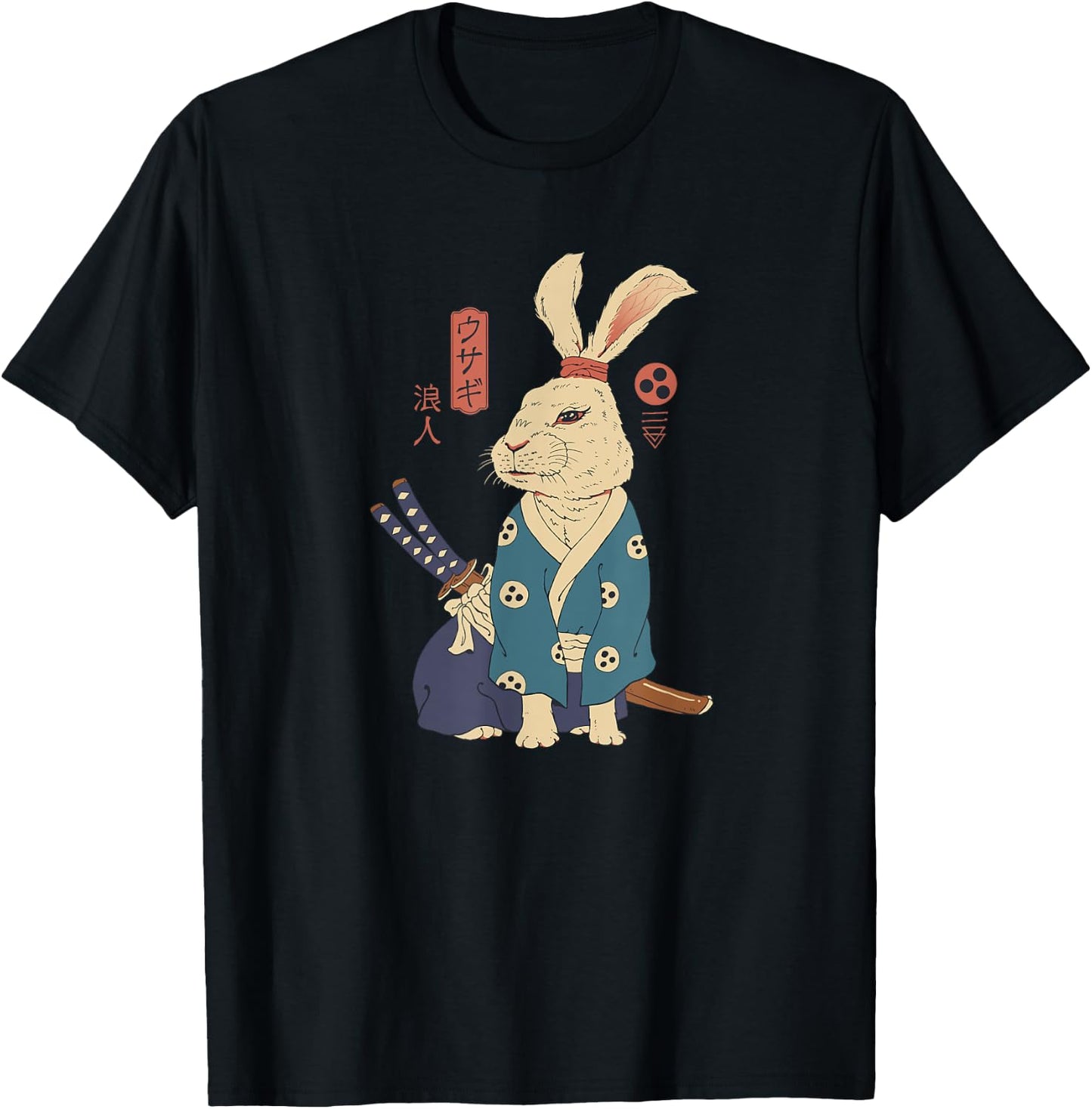 Ronin Usagi T-Shirt - T-Shirt | Black