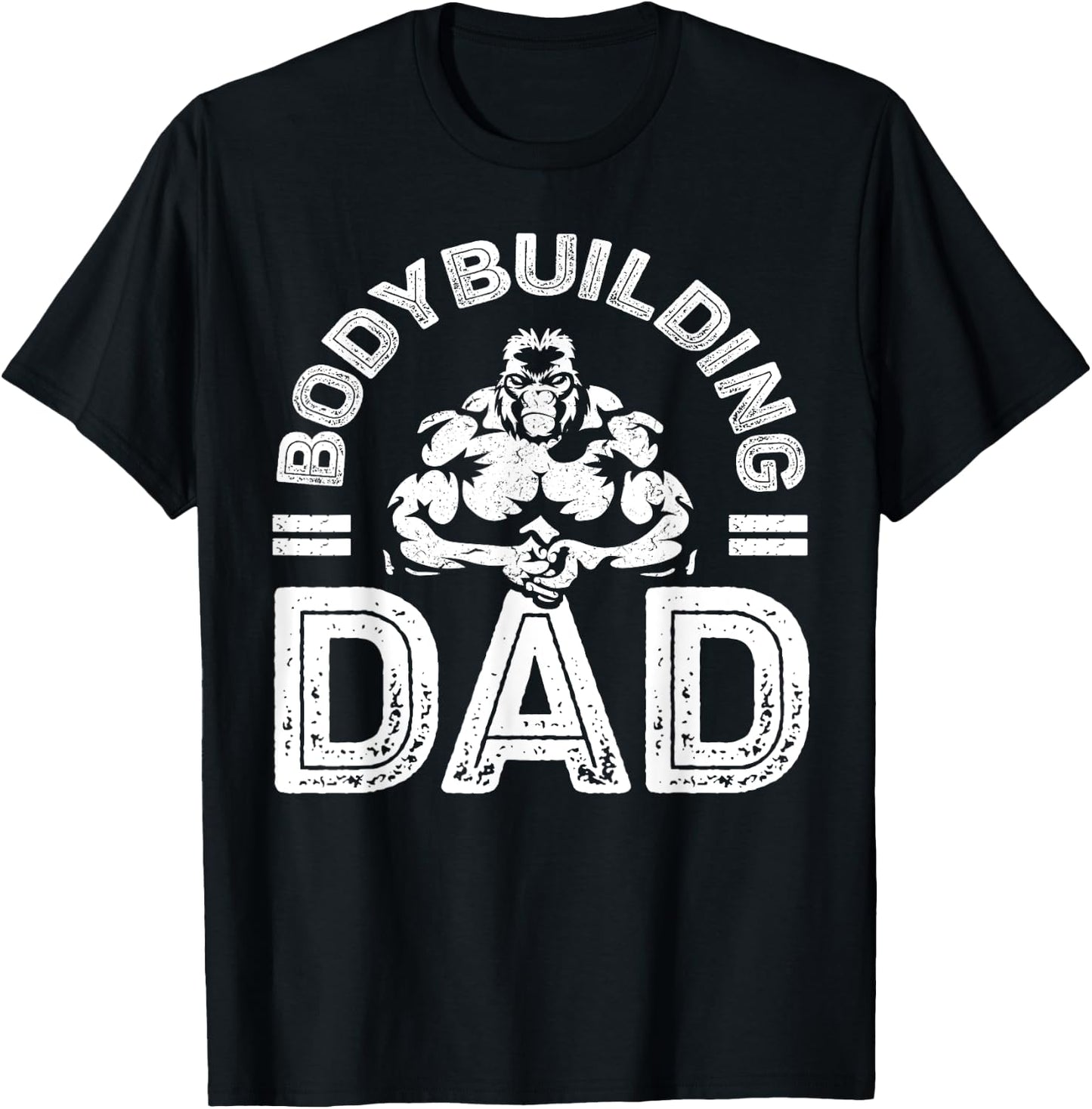 Bodybuilding Dad Shirt Men Muscle Gym Training Bodybuilder T-Shirt - T-Shirt | Black