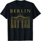 Berlin - Brandenburg Gate T-Shirt - T-Shirt | Black
