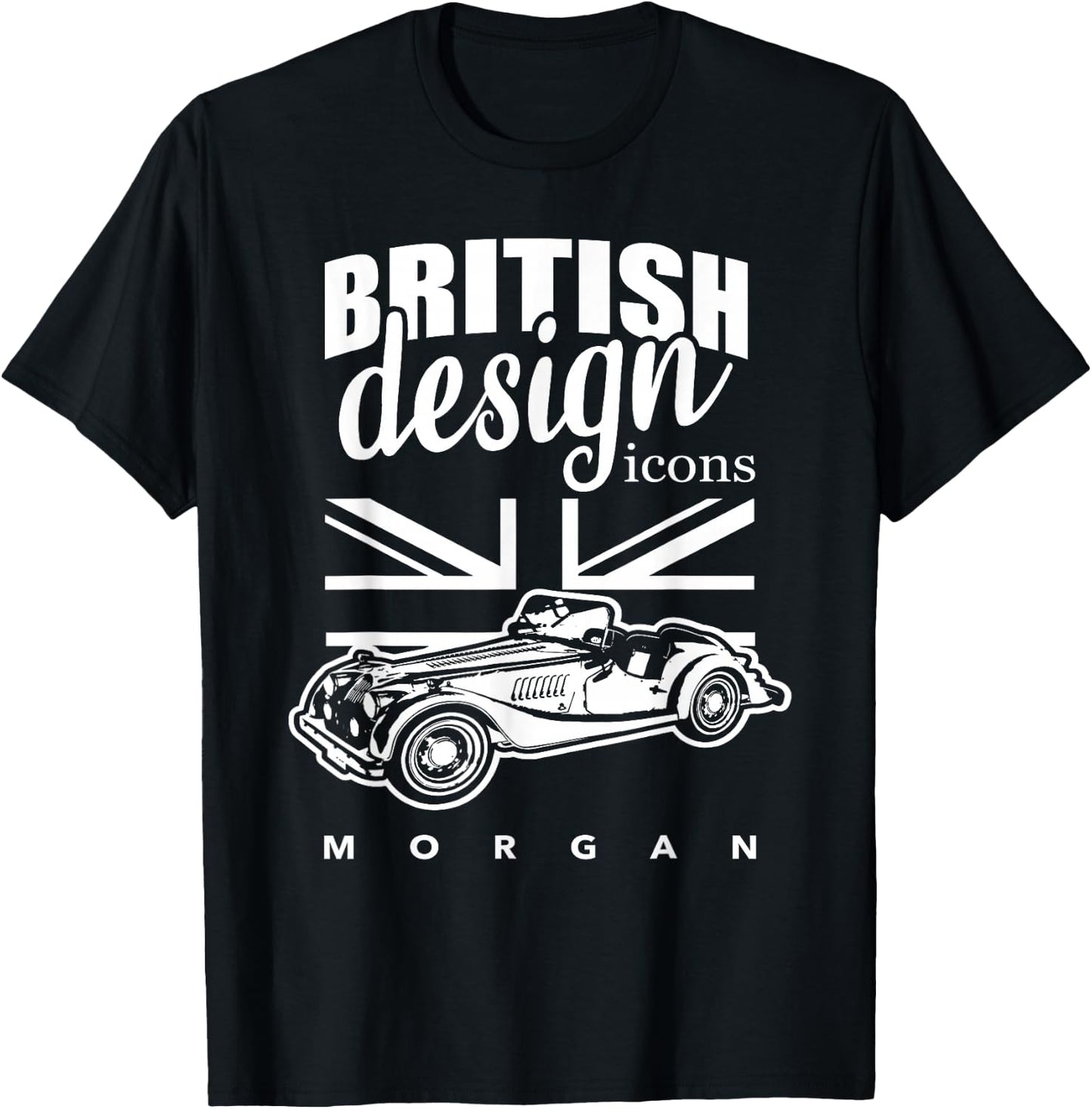 Morgan Classic Car T-Shirt - T-Shirt | Black