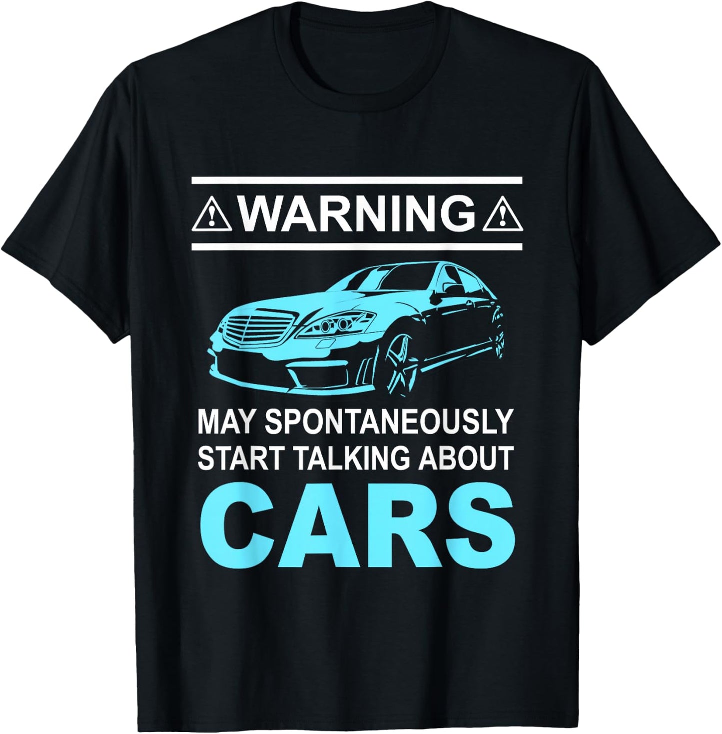 Funny Car Cars Engineer Mechanic Lovers-Gift Men Boys Teens T-Shirt - T-Shirt | Black