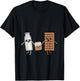 Kawaii Chocolate Milk Chocolate Milk Lover Gift T-Shirt - T-Shirt | Black