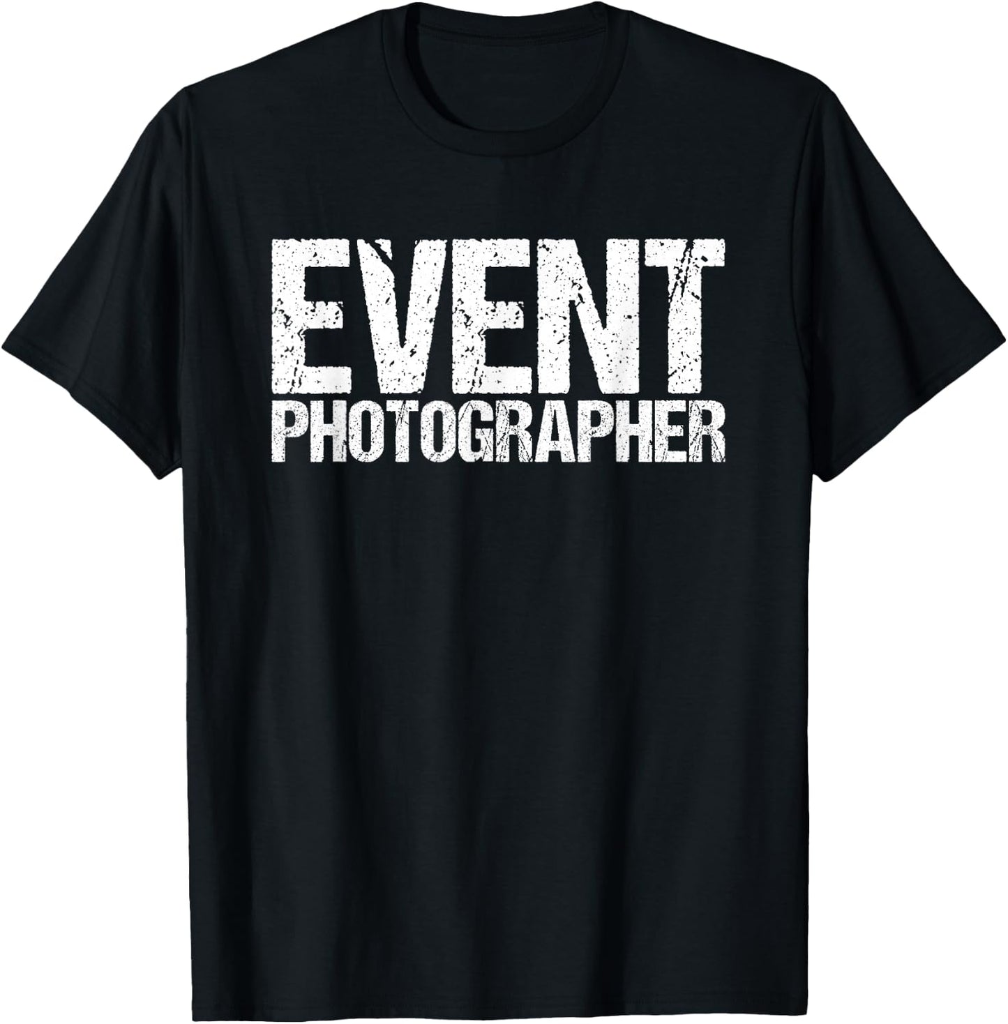 Official Employee Job for Event Photographers T-Shirt - T-Shirt | Black
