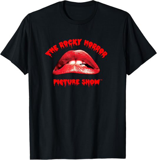 The Rocky Horror Picture Show Lips T-Shirt - T-Shirt | Black