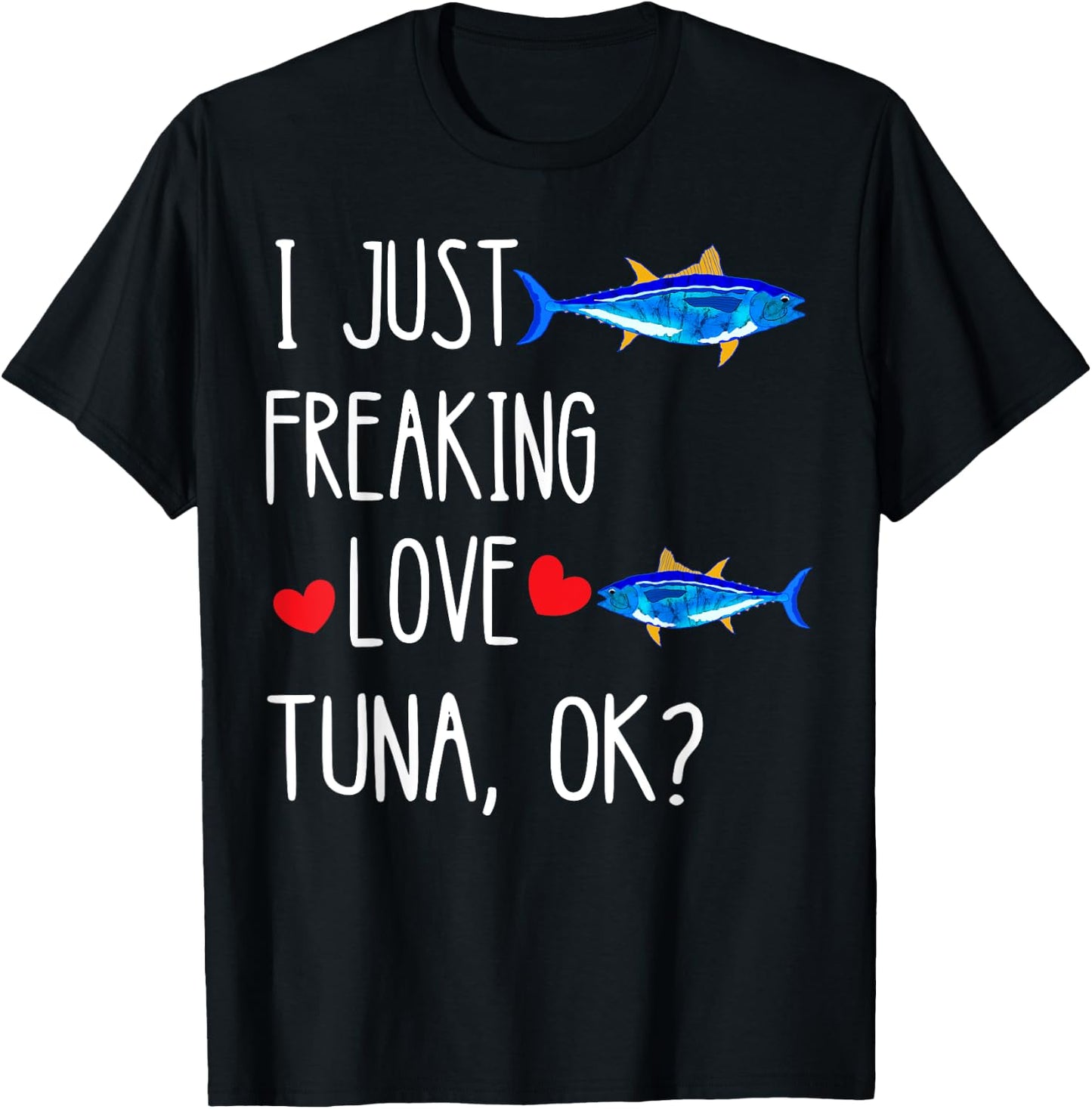Tuna Tuna Canister Predatory Fish Fishing Food Fish Food T-Shirt - T-Shirt | Black
