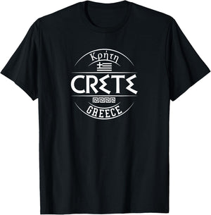Crete Greece T-Shirt - T-Shirt | Black