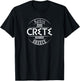 Crete Greece T-Shirt - T-Shirt | Black