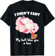 I Didn't Fart My Butt Blew You A Kiss Unicorn Funny Gift T-Shirt - T-Shirt | Black