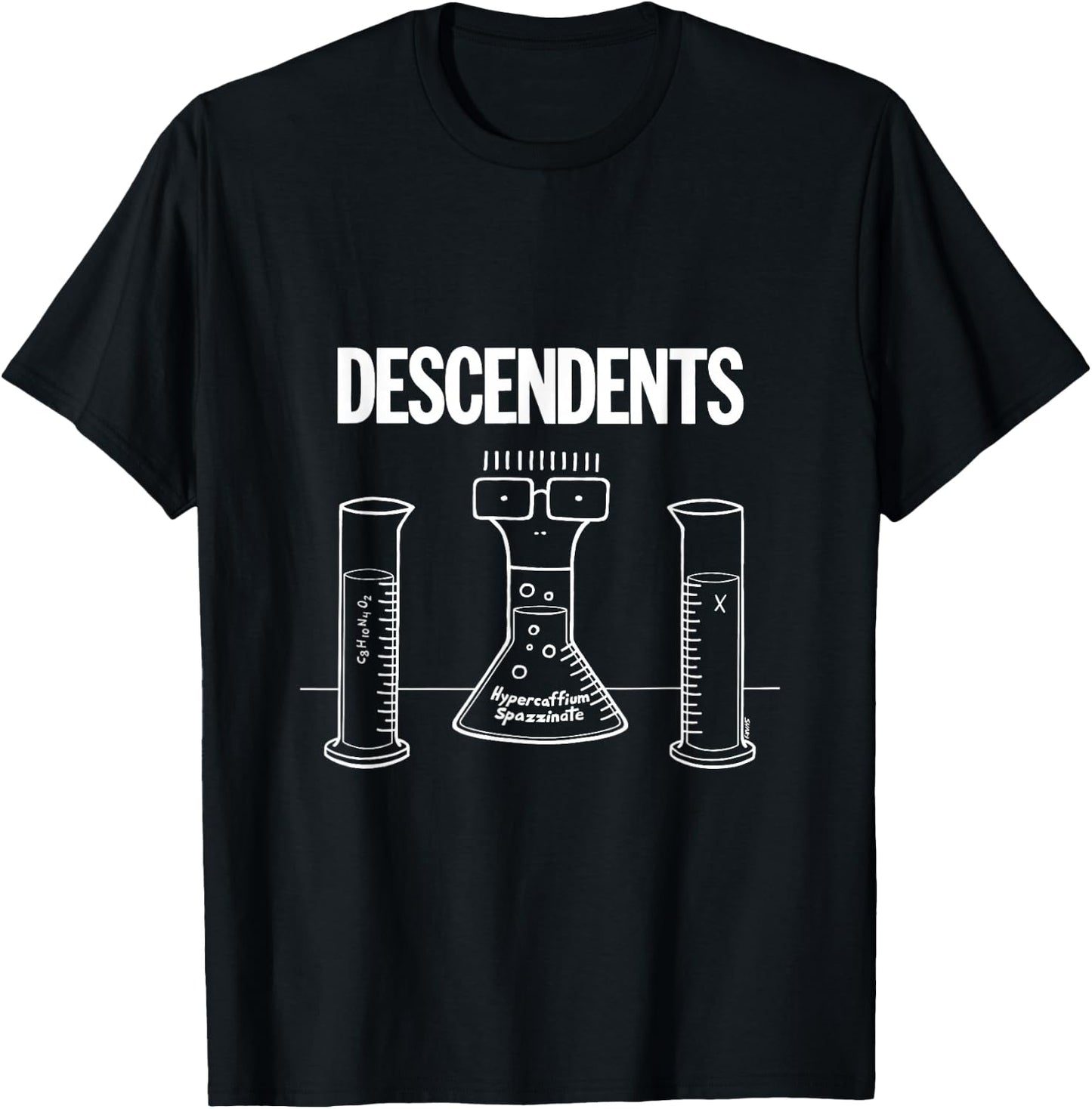 Descendents - Official Merchandise - Hypercaffium T-Shirt - T-Shirt | Black