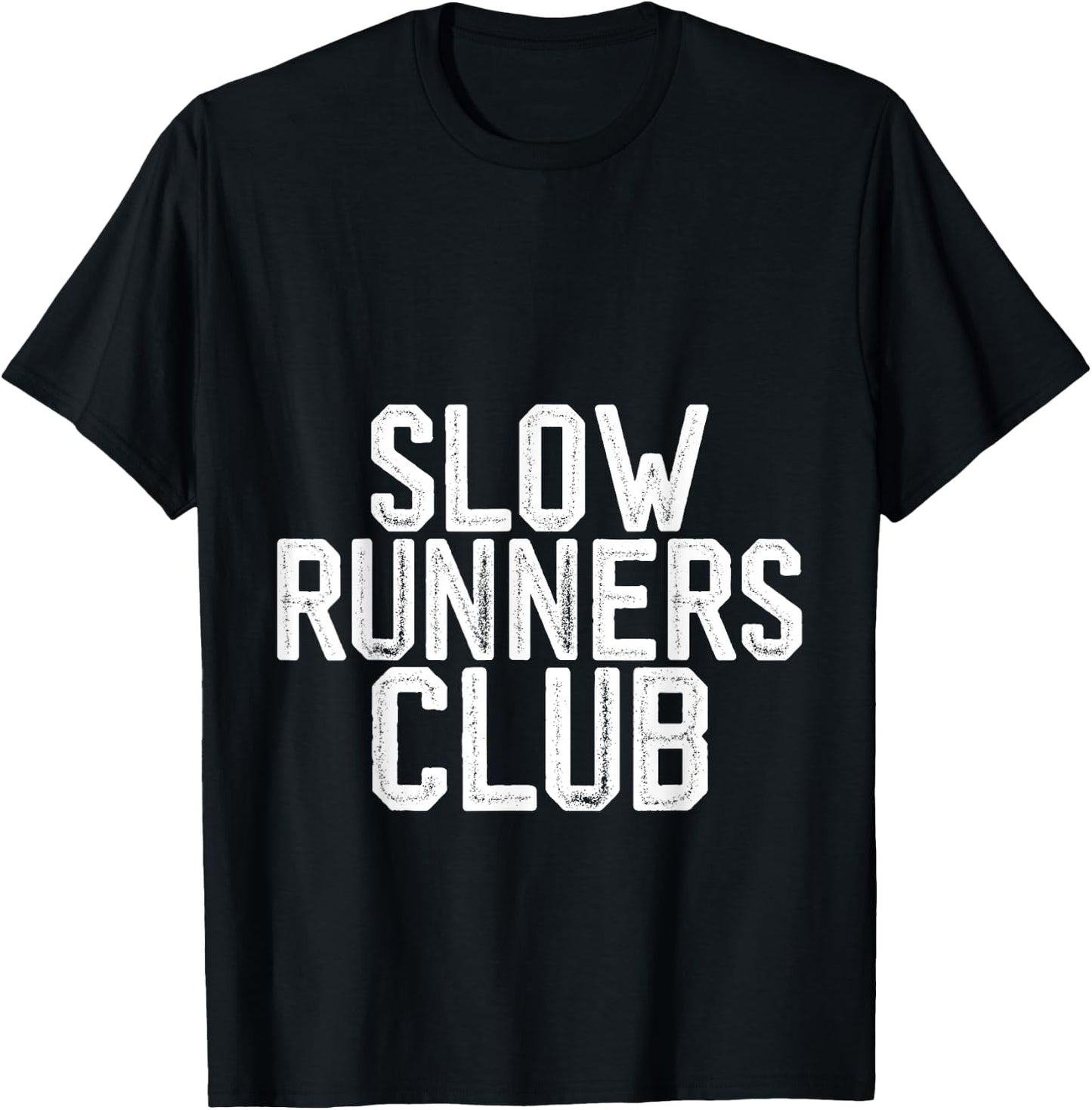 Slow Runners Club T-Shirt - T-Shirt | Black