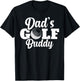 Dad's Golf Buddy Toddler Golfing Lover Gag Gifts Novelty T-Shirt - T-Shirt | Black