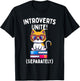 Introverts Unite Separately Ew People Introvert Antisocial T-Shirt - T-Shirt | Black