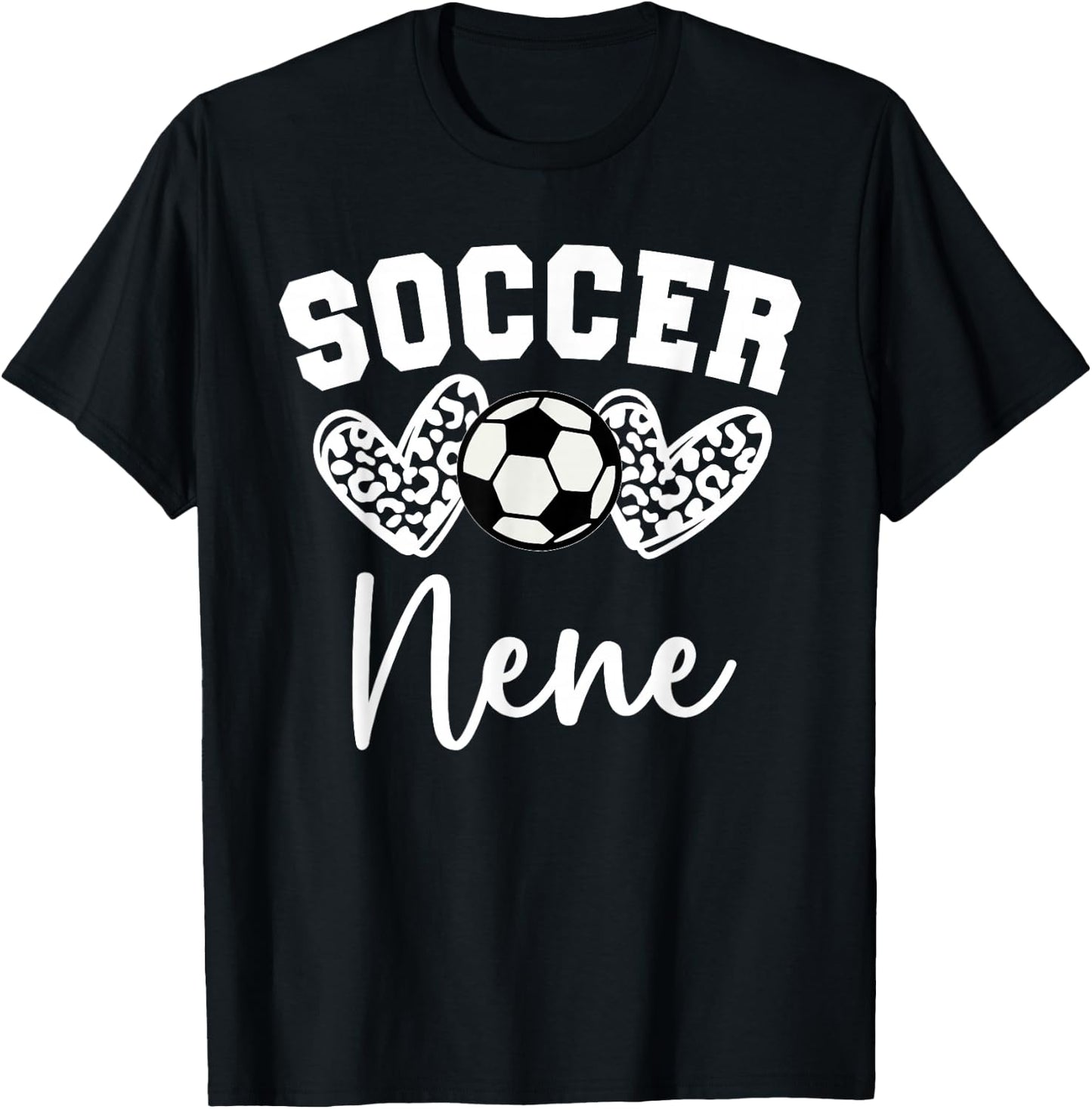 Soccer Nene Matching Family Soccer T-Shirt - T-Shirt | Black