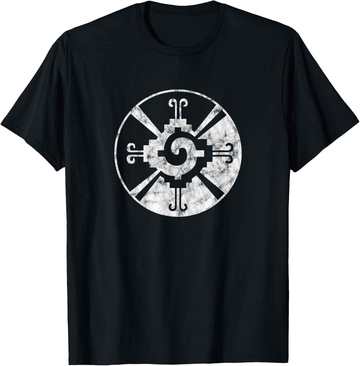Hunab Ku, Maya, symbol, Indian, heart of the galaxy, mystic T-Shirt - T-Shirt | Black