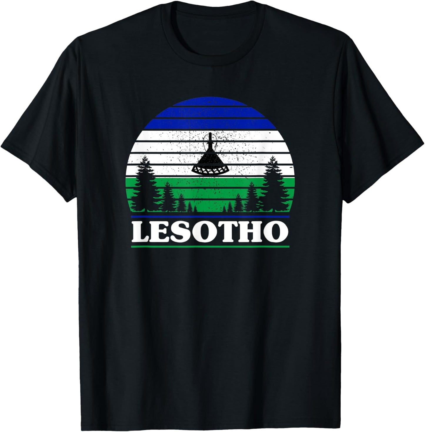 Lesotho T-Shirt - T-Shirt | Black