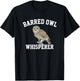 Barred Owl Whisperer, Barred Owl T-Shirt - T-Shirt | Black