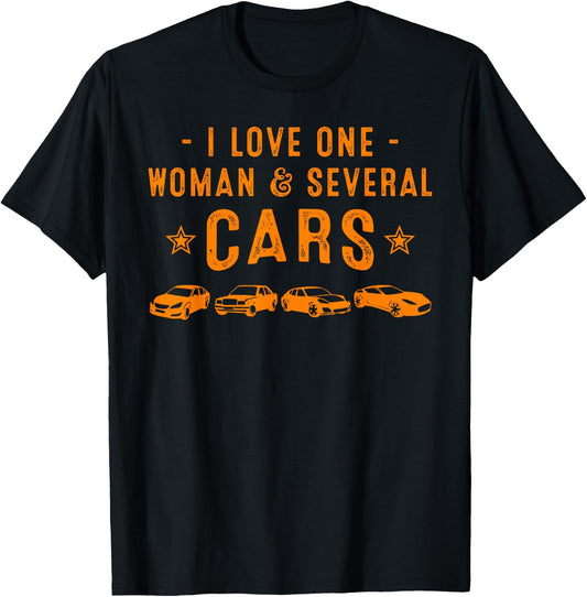 Funny Auto Mechanic Car Lover Gift Men Cool Car Enthusiast T-Shirt - T-Shirt | Black