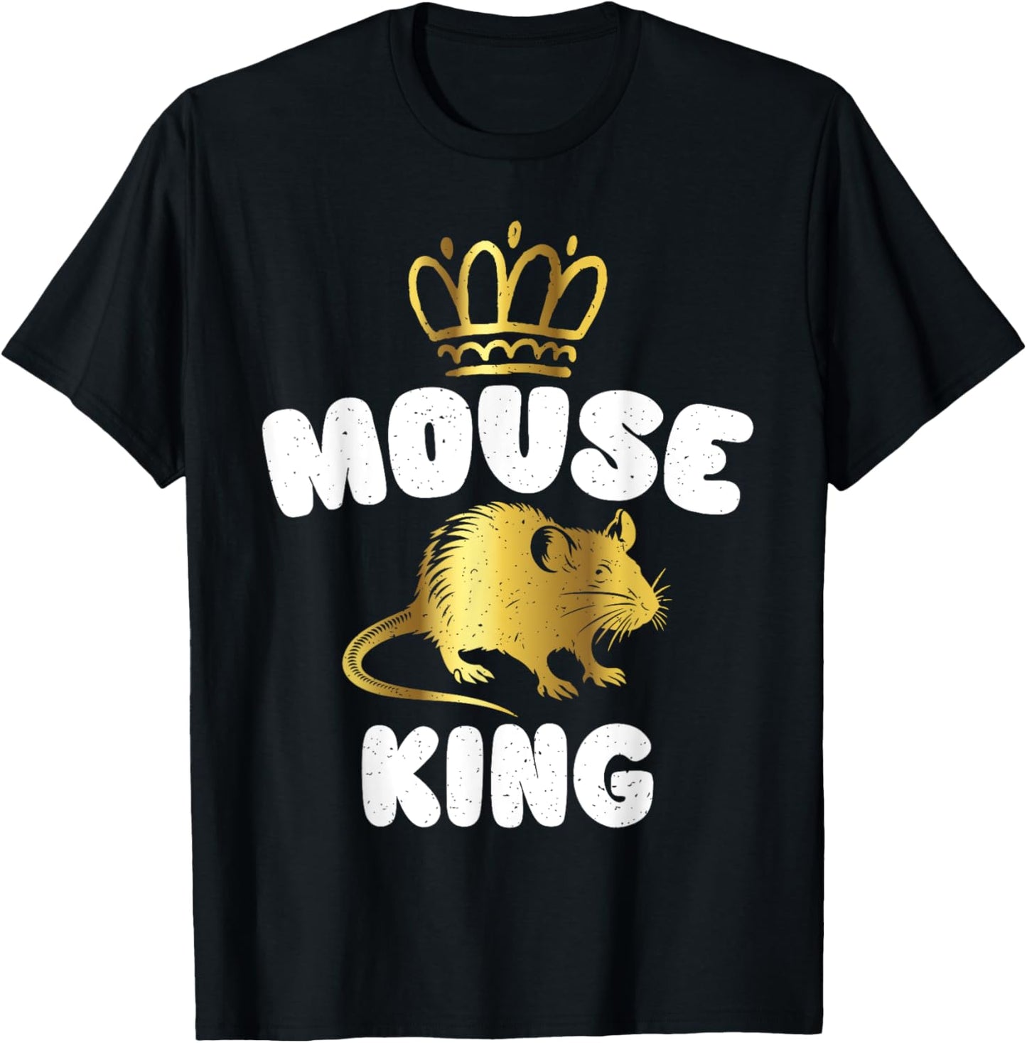 Mouse King Mouse T-Shirt - T-Shirt | Black