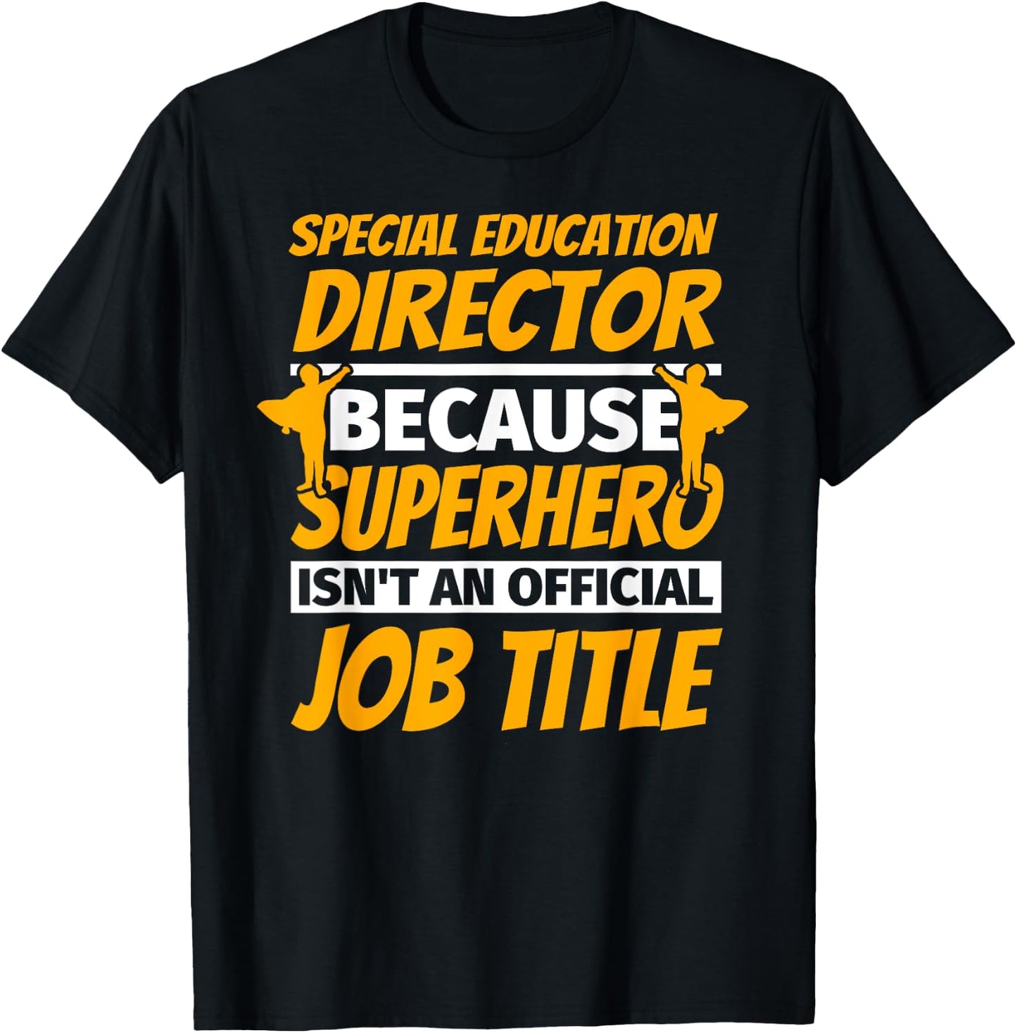 SPECIAL EDUCATION DIRECTOR Funny Humor Gift T-Shirt - T-Shirt | Black
