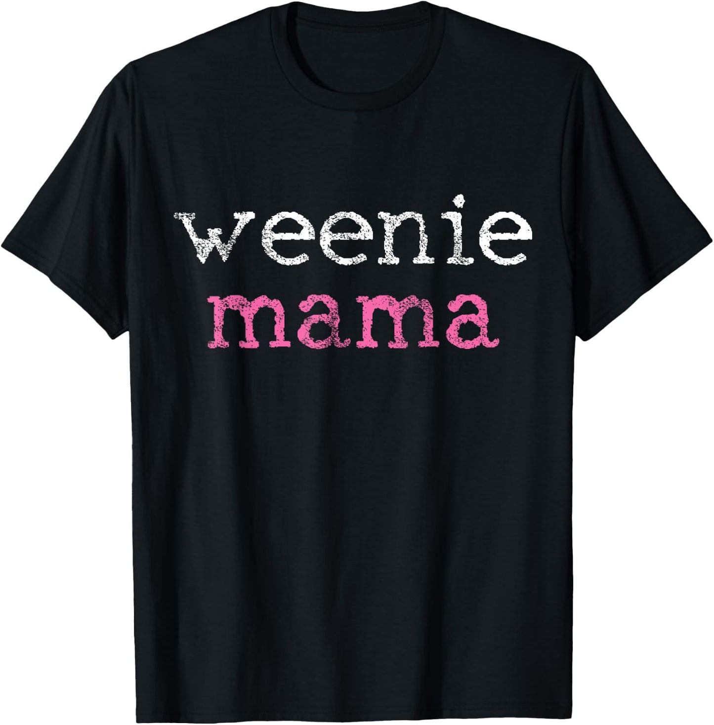 Dachshund Doxie Wiener Weenie Dog Mom Women Girls Kids T-Shirt - T-Shirt | Black