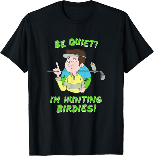 Birdie Golf Golf Equipment Golf Course Bird for Tournament T-Shirt - T-Shirt | Black