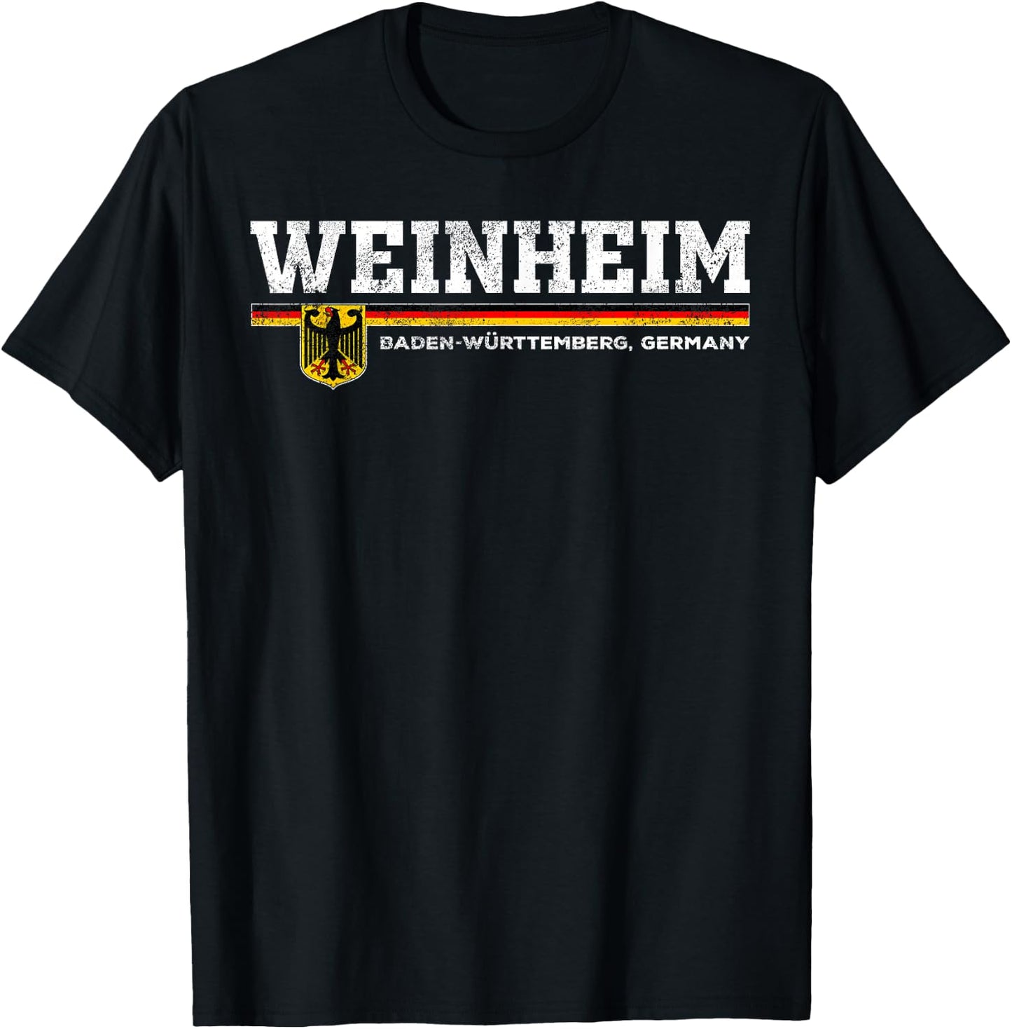 Weinheim Germany / Deutschland T-Shirt - T-Shirt | Black