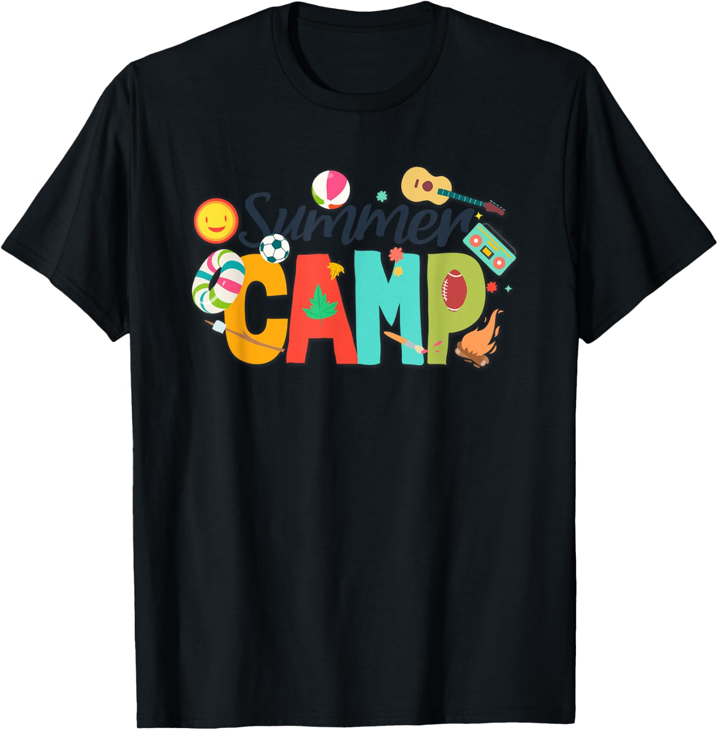 Summer Camp | Director Counselor | Camp Staff T-Shirt - T-Shirt | Black