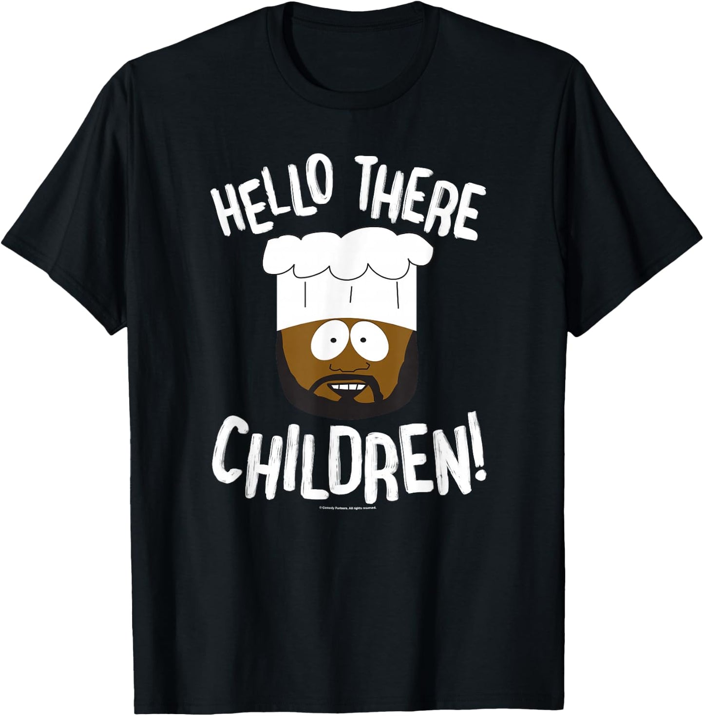 South Park Chef Hello There Children T-Shirt - T-Shirt | Black