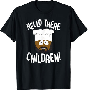 South Park Chef Hello There Children T-Shirt - T-Shirt | Black