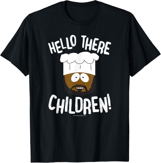 South Park Chef Hello There Children T-Shirt - T-Shirt | Black