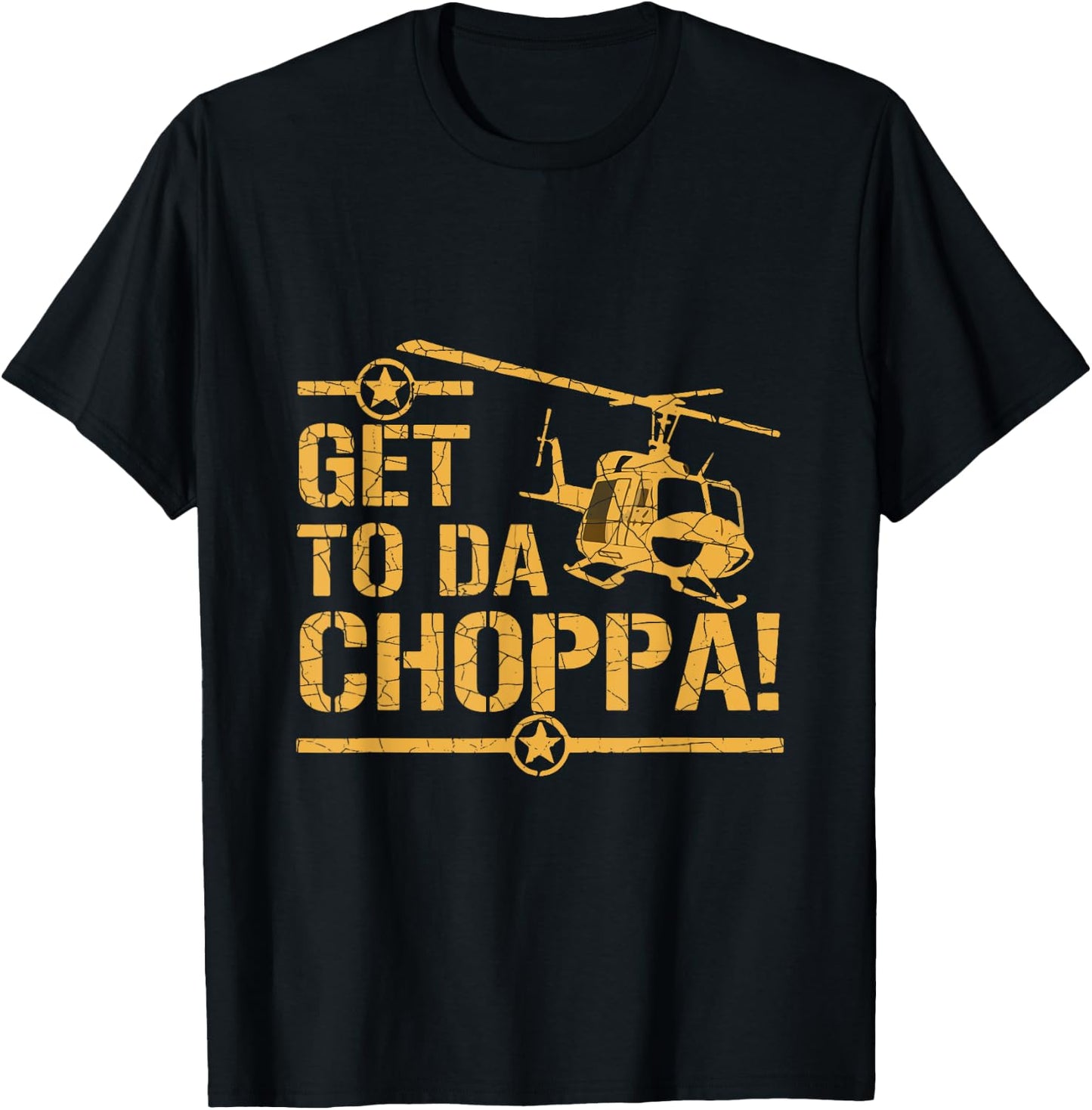Get to the Choppa II T-Shirt - T-Shirt | Black