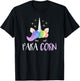 Paracorn Funny Unicorn Paraprofessional Teacher Women T-Shirt - T-Shirt | Black