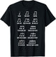 Composer Rhythm Music Gift Bach Mozart Beethoven Chopin Small T-Shirt - T-Shirt | Black