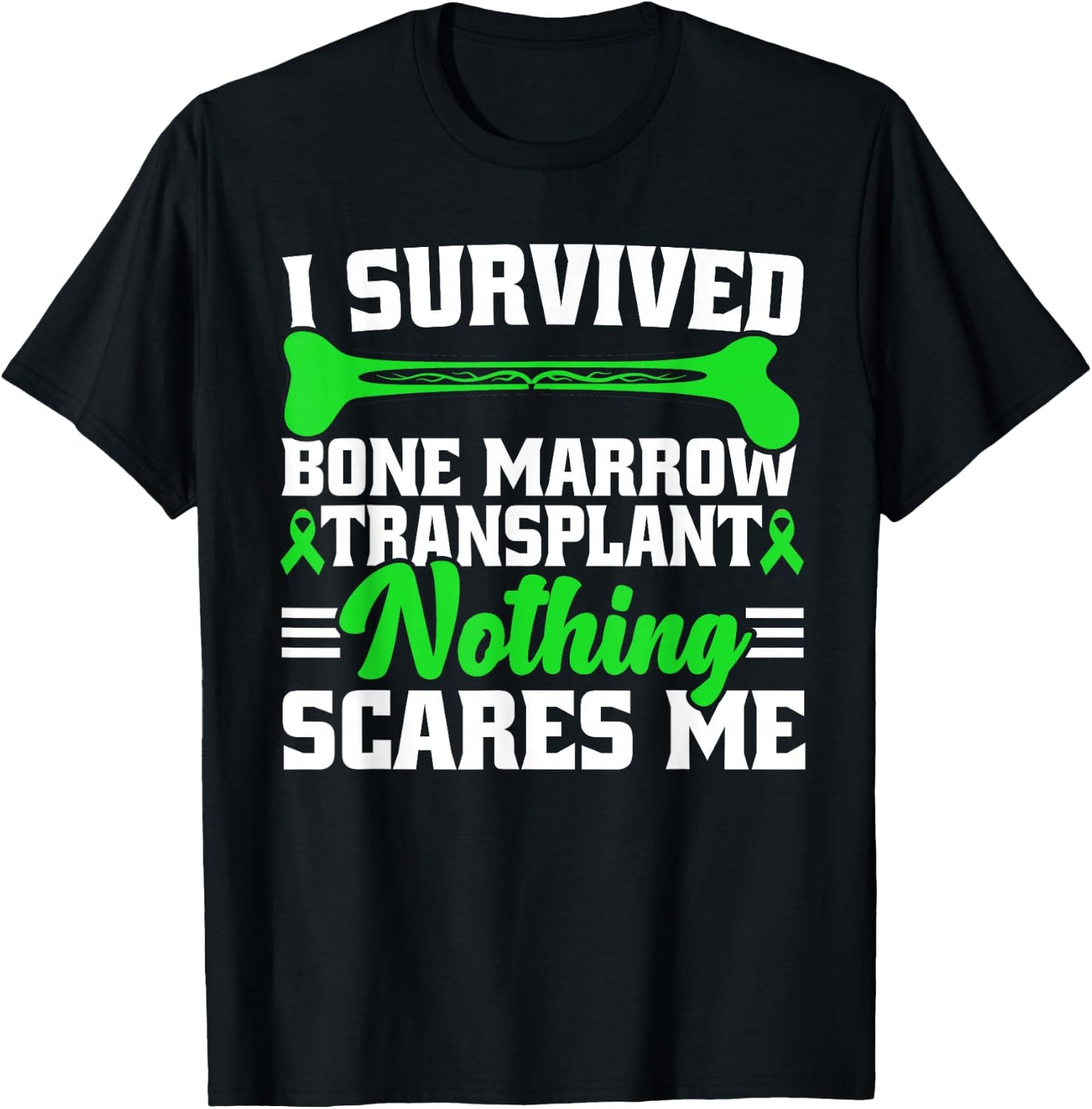 Bone Marrow Transplant Survivor Warrior T-Shirt - T-Shirt | Black