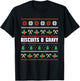 Biscuits And Gravy Ugly Christmas Costume Southern Food T-Shirt - T-Shirt | Black