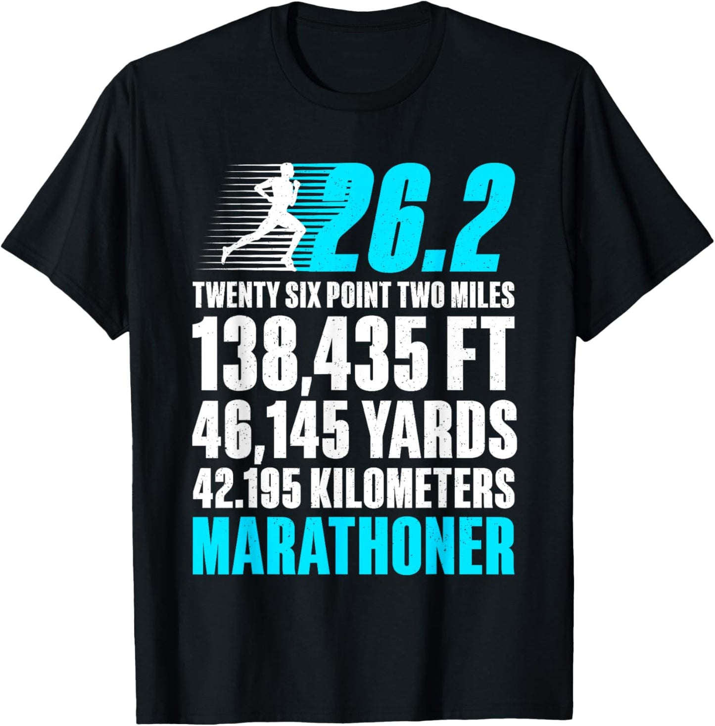 Marathon Running Design Women 26.2 Marathon Runner T-Shirt - T-Shirt | Black
