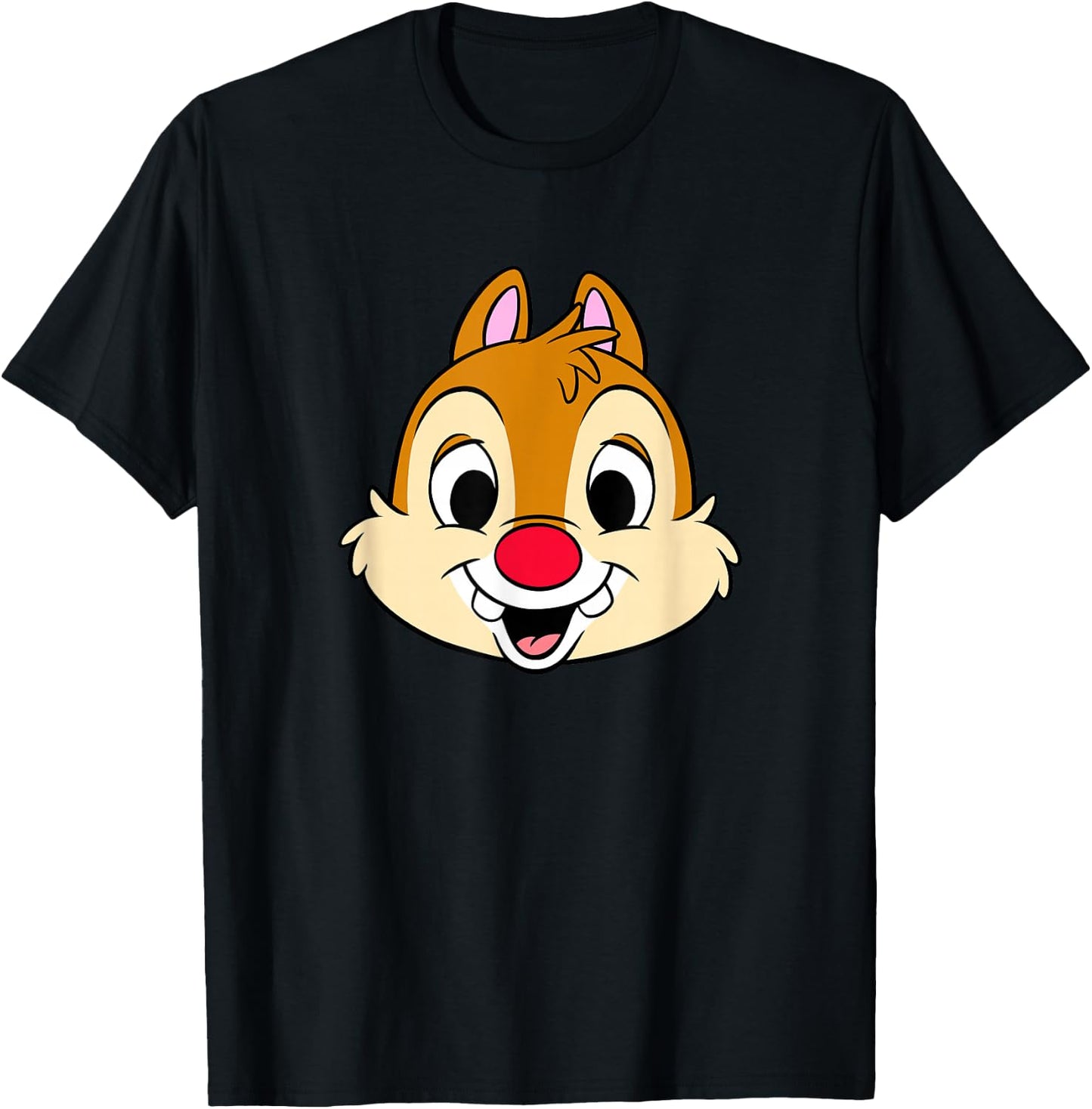 Disney Chip and Dale Dale Large Floating Head T-Shirt - T-Shirt | Black