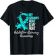 My Husband’s Fight Is My Fight Addiction Recovery Awareness T-Shirt - T-Shirt | Black