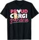 Proud Corgi Grandma T-Shirt - T-Shirt | Black
