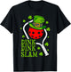 Pickleball St Patricks Day Leprechaun Dink Dink Slam T-Shirt - T-Shirt | Black