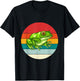 Rainforest Animal Amphibia Gift Frog T-Shirt - T-Shirt | Black