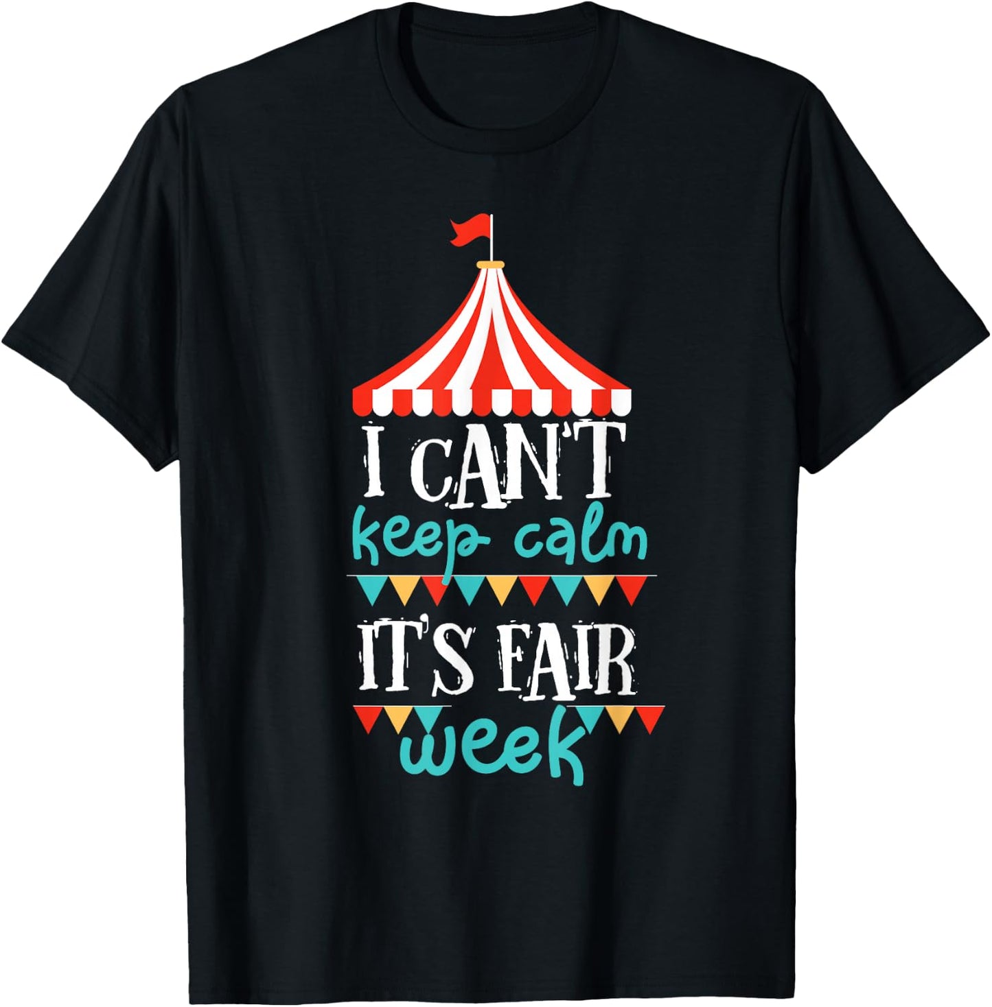 County Fair Design Perfect for Kids Girls and Boys T-Shirt - T-Shirt | Black