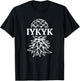 Upside Down Pineapple Swingers IYKYK T-Shirt - T-Shirt | Black